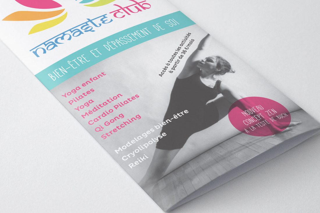 Création dépliant / flyer - Graphiste Bordeaux