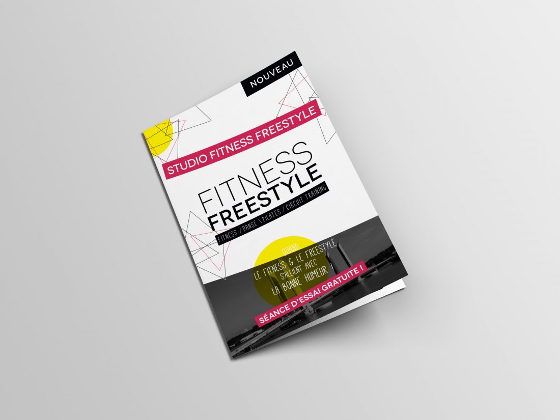 Création print flyer, webdesigner graphiste Bordeaux