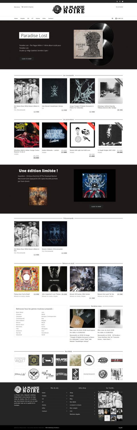 Création site e-commerce Wordpress, webdesigner bordeaux