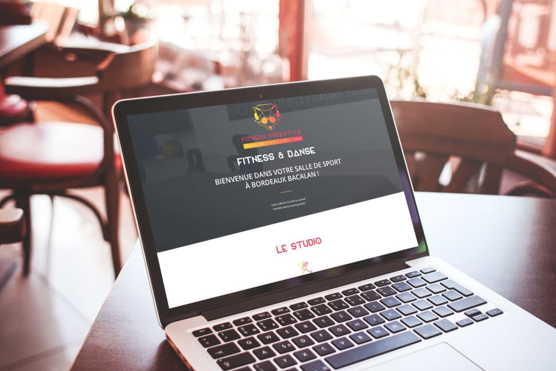 Refonte du site web du Studio Fitness Freestyle à Bordeaux