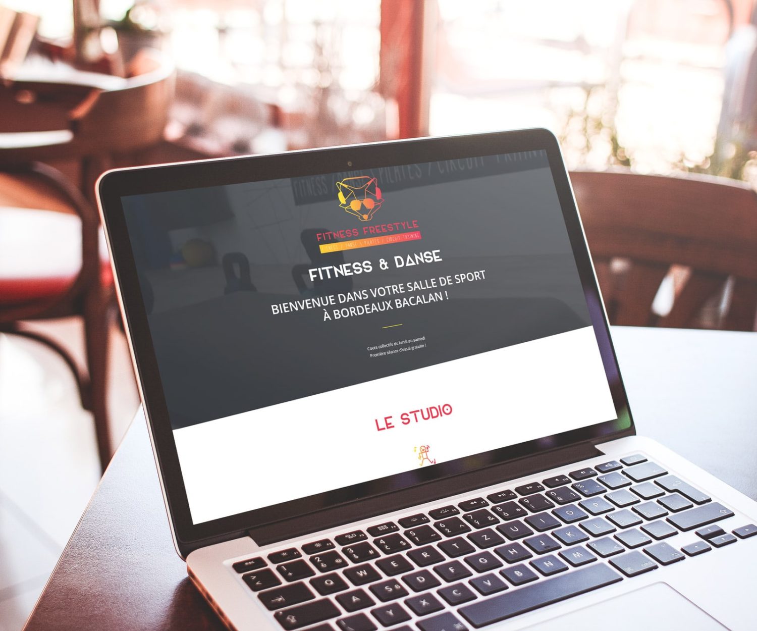 Refonte du site web du Studio Fitness Freestyle à Bordeaux