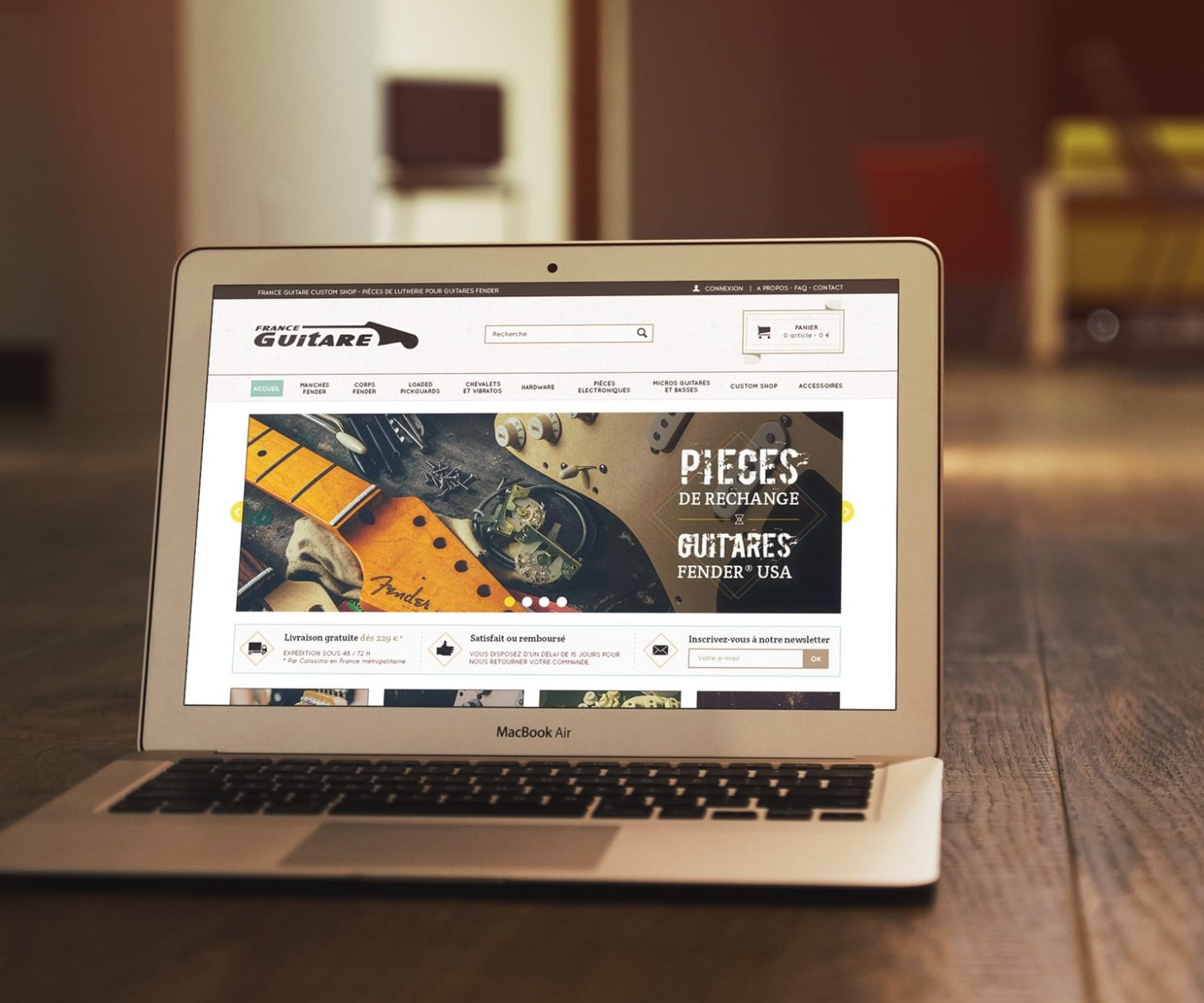 Webdesigner site ecommerce