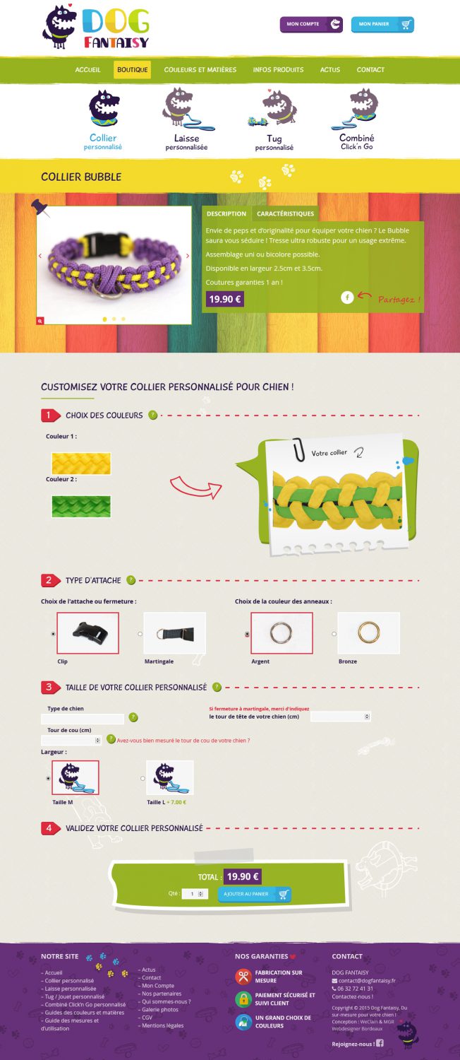 Création site e-commerce, wordpress - Création webdesign bordeaux