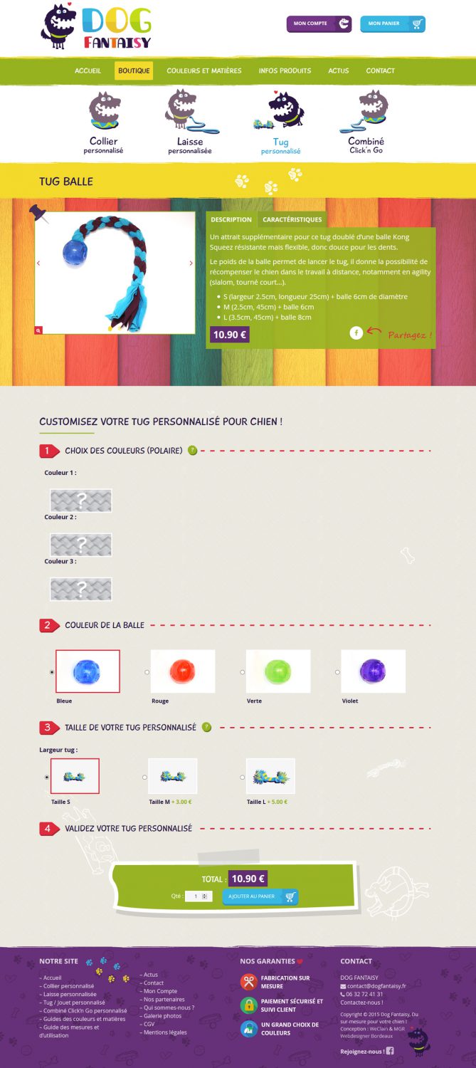 Création site e-commerce, wordpress - Création webdesign bordeaux
