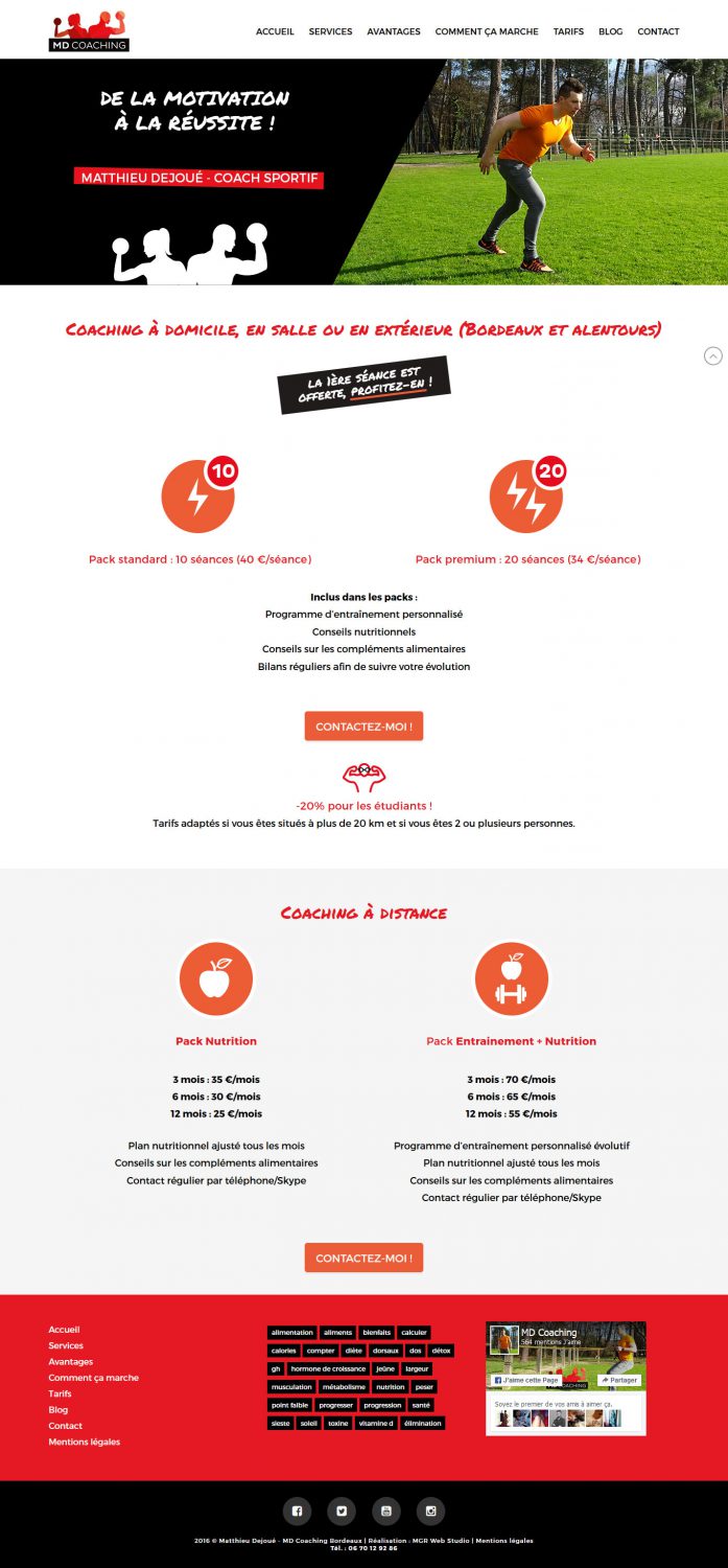 Création site Wordpress à Bordeaux