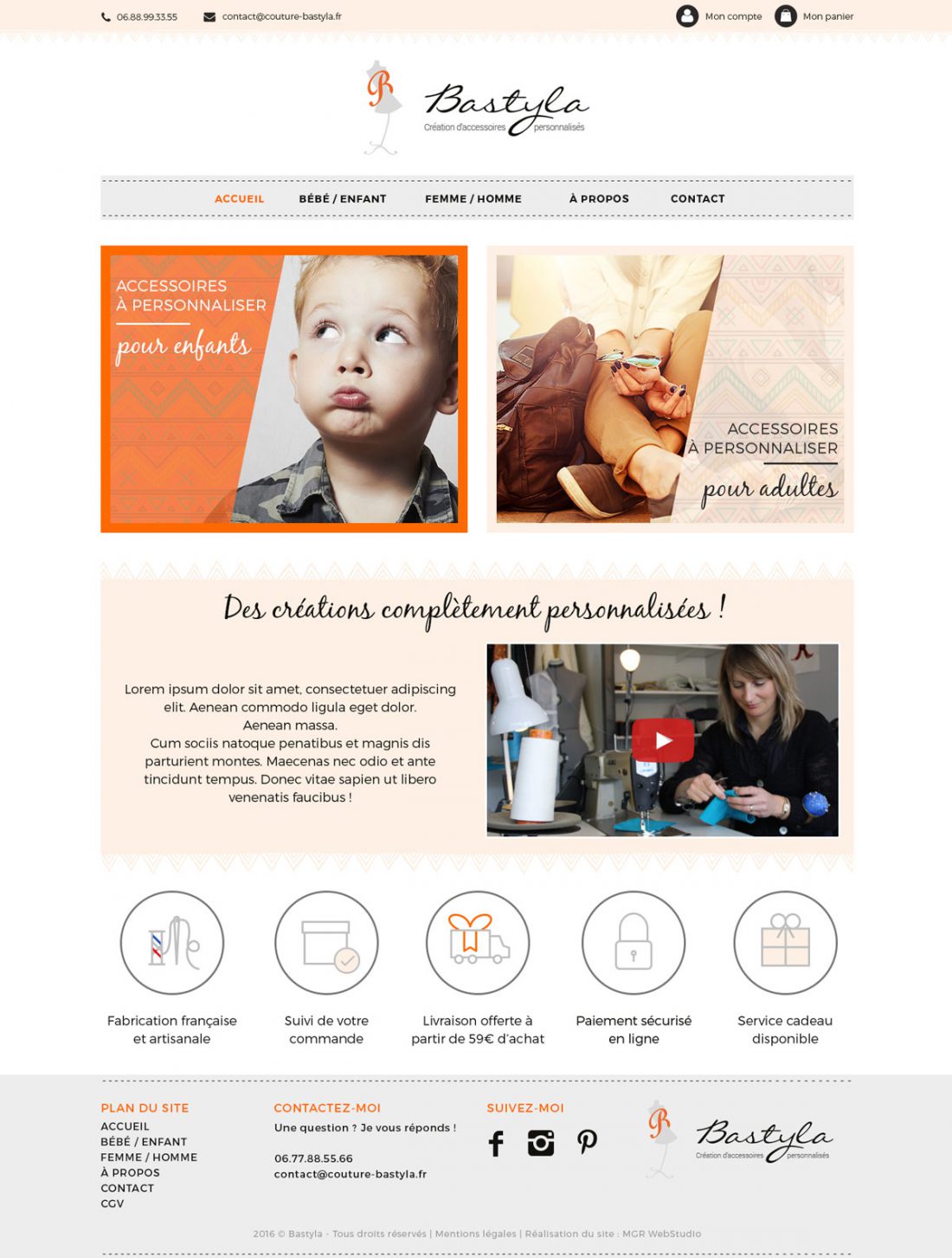 Webmaster Bordeaux : Création site ecommerce