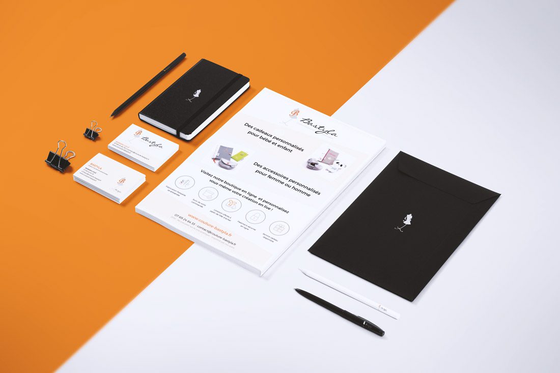 Création flyer et carte de visite Bastyla