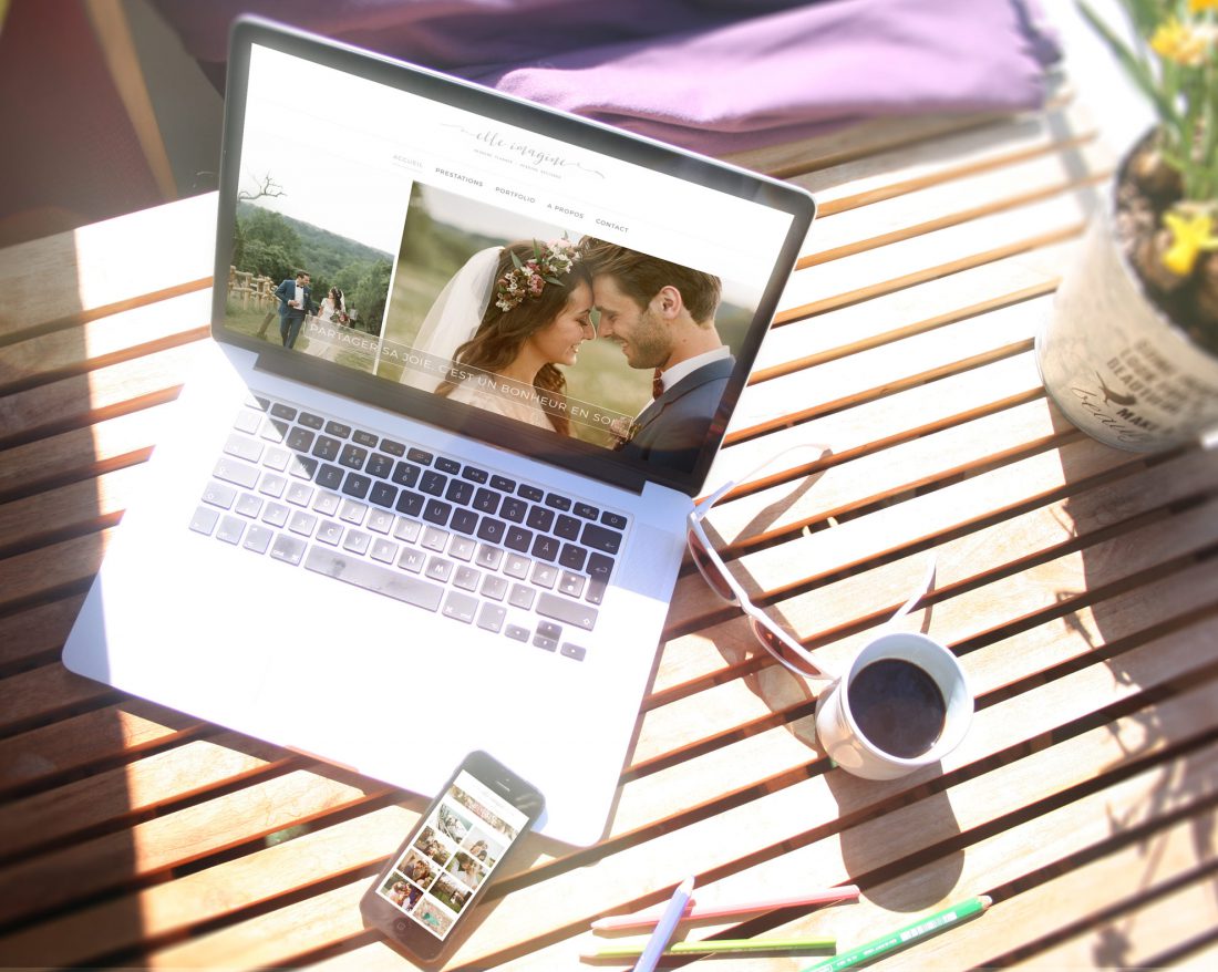 Webdesigner Bordeaux : création site wedding planner