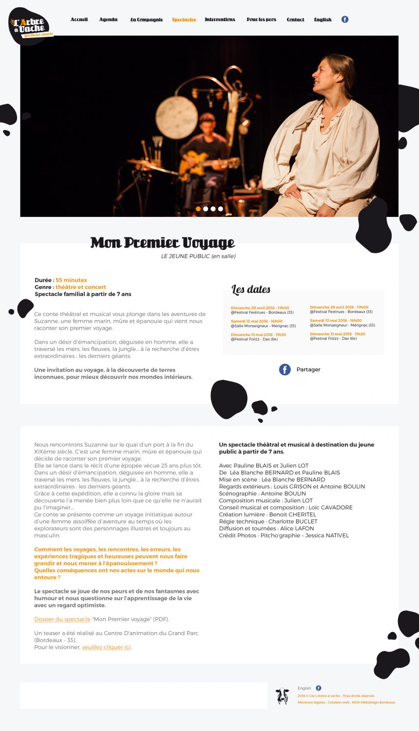 Refonte de site sous Wordpress - Webdesigner Bordeaux