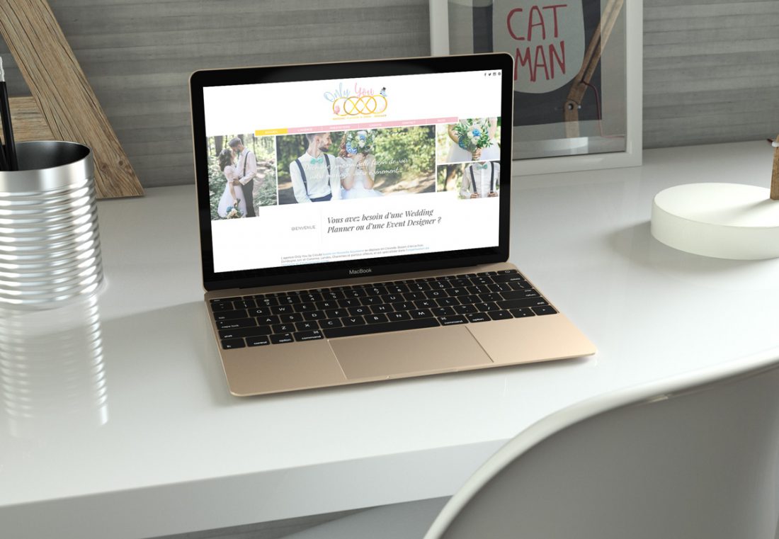Webdesigner Bordeaux : site wedding planner