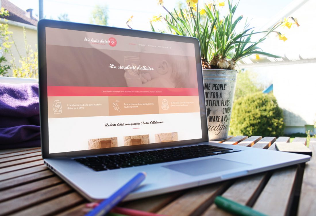 Création site e-commerce - Webmaster Bordeaux - La Boite de Lait