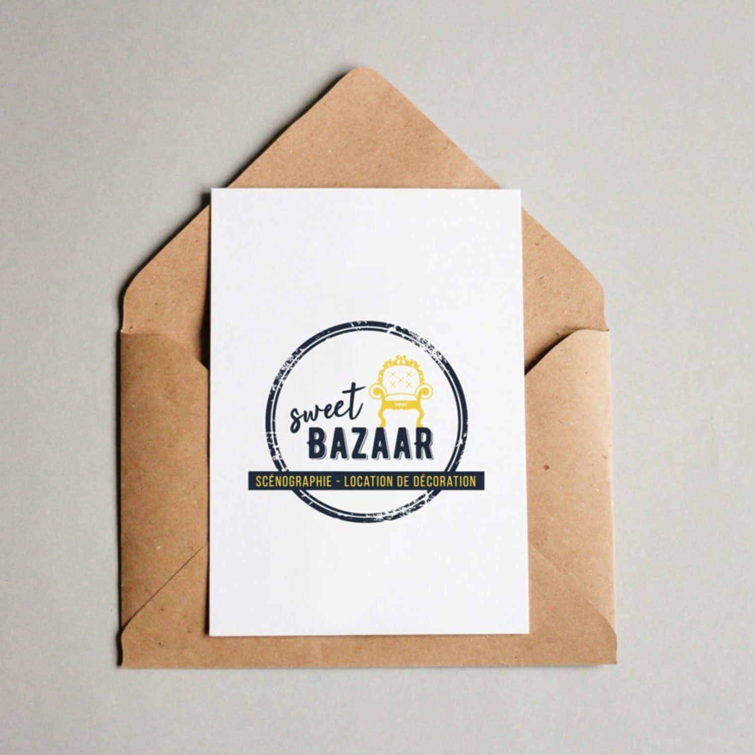 Création logo vintage - Webdesigner Bordeaux