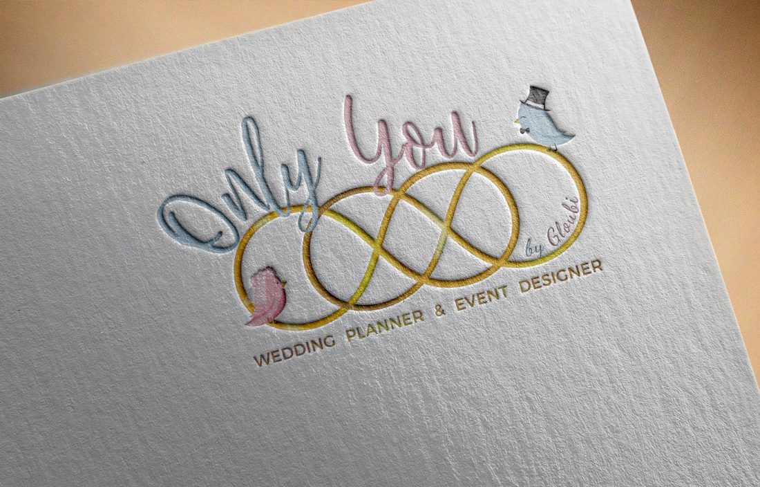 Création carte de visite et logo wedding planner