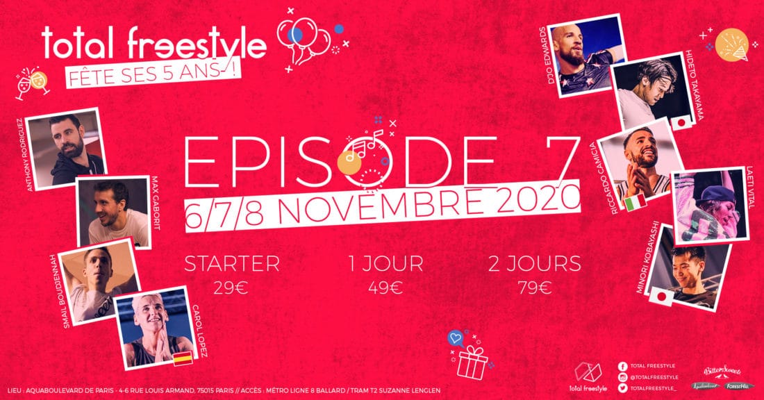 Création de bannières pour Facebook - Total Freestyle
