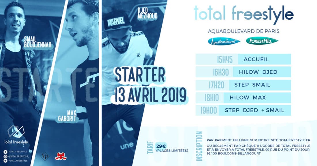 Création de bannières pour Facebook - Total Freestyle