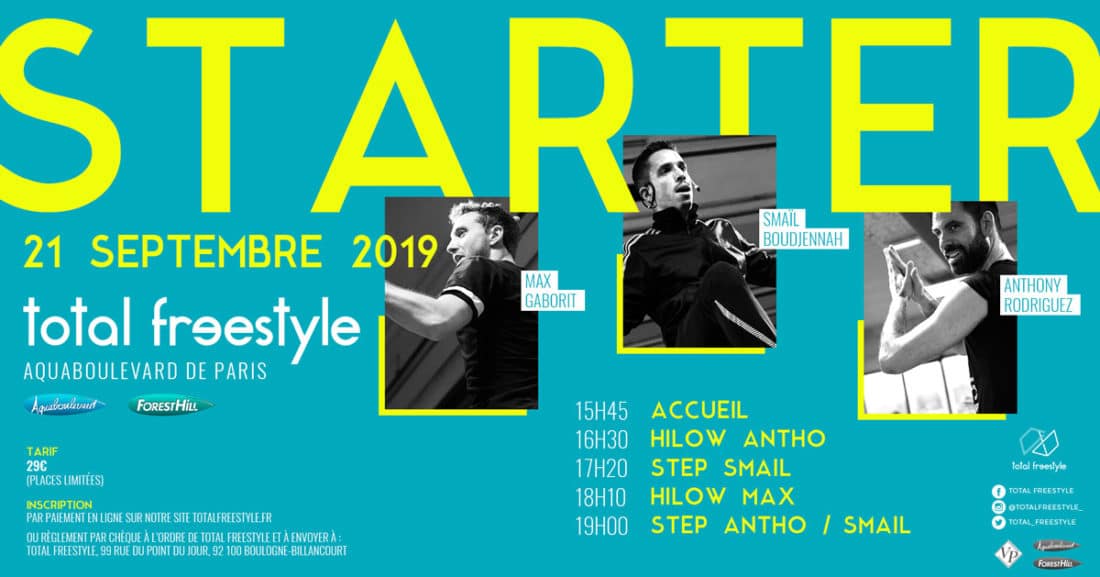 Création de bannières pour Facebook - Total Freestyle