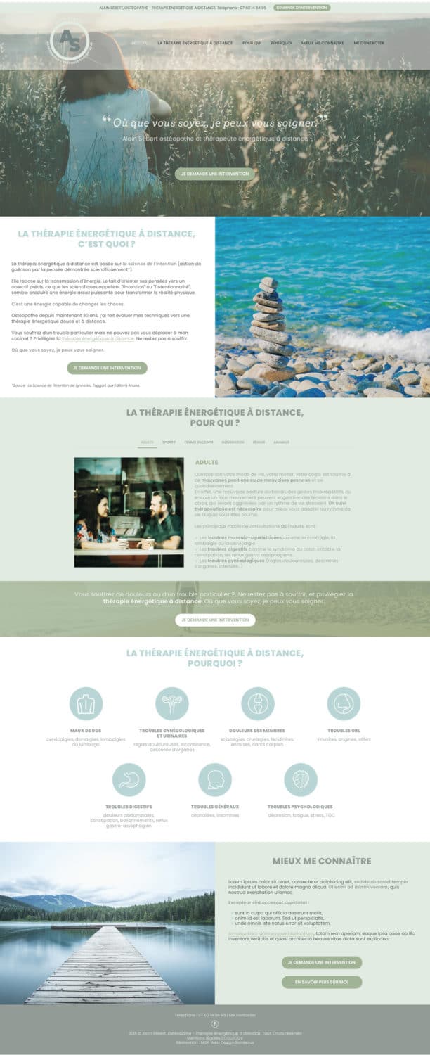 webdesign creation site wordpress A.Sebert