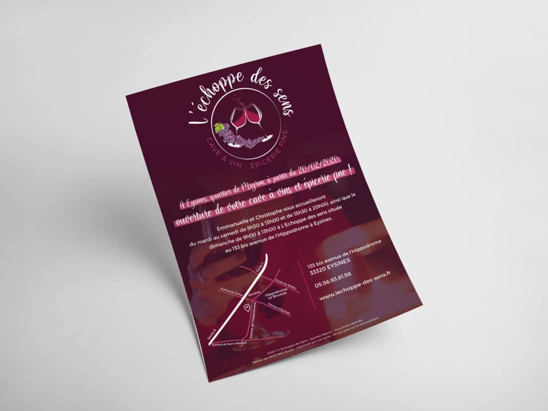 graphiste print bordeaux