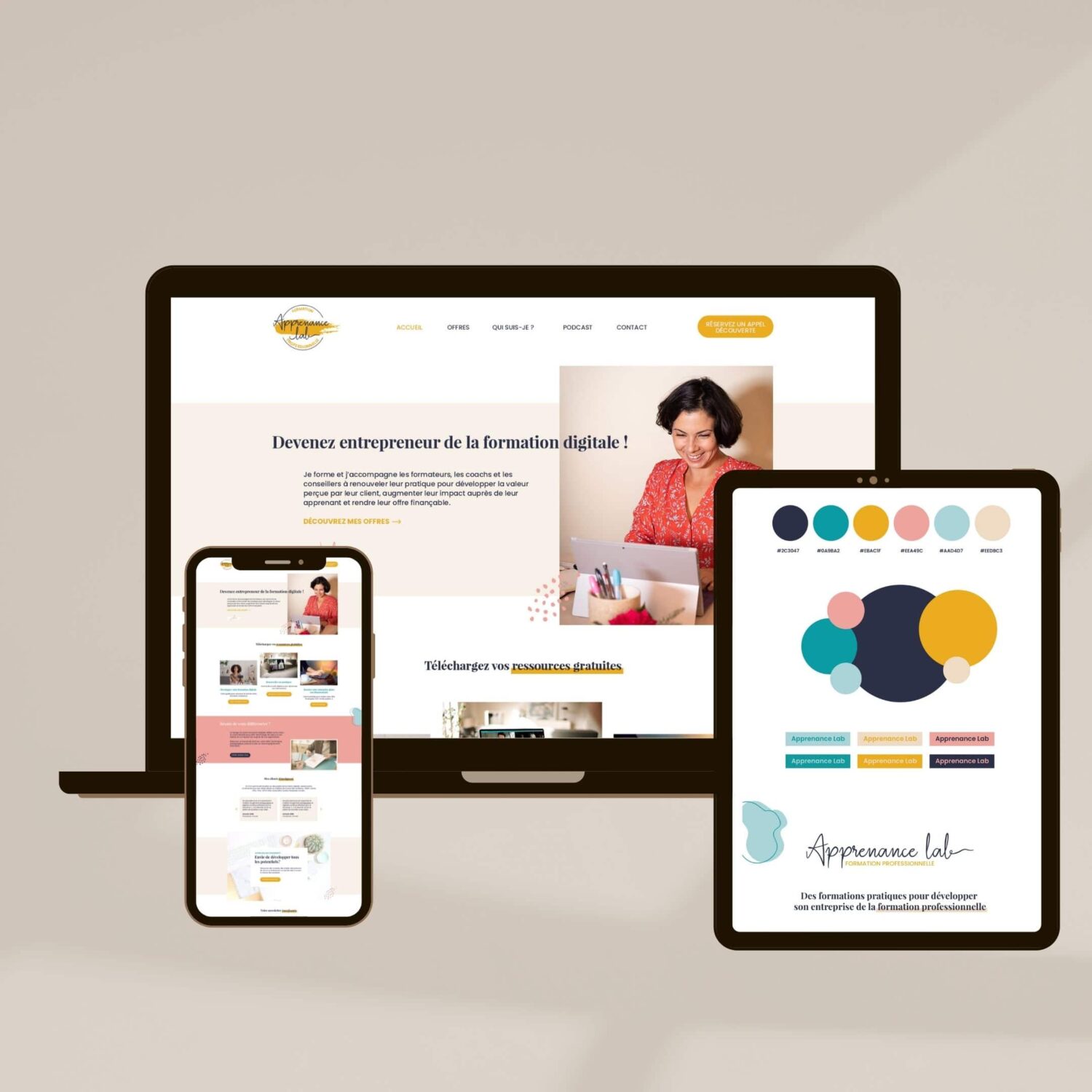 site wordress entrepreneur ligne