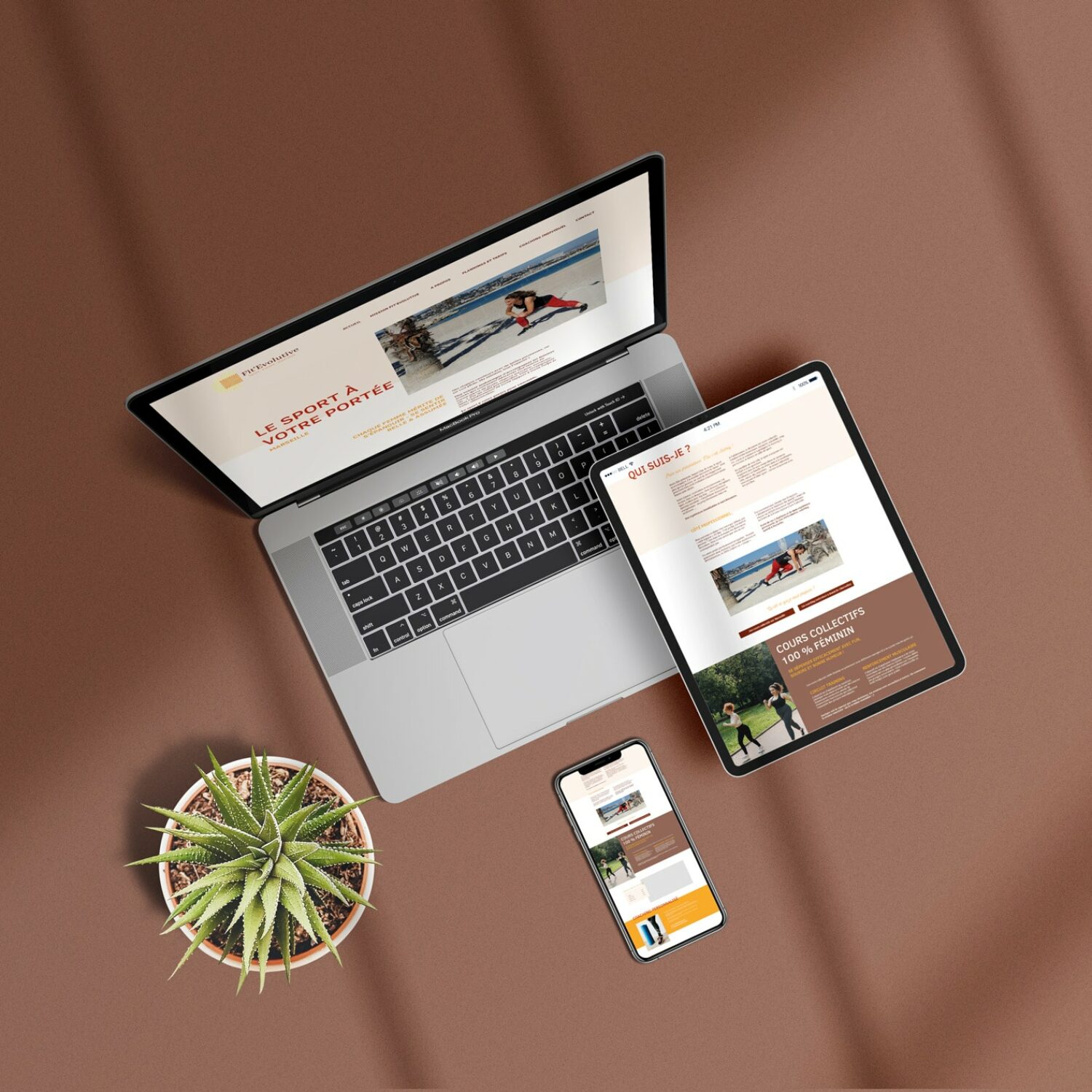 webdesign wordpress coach sportive